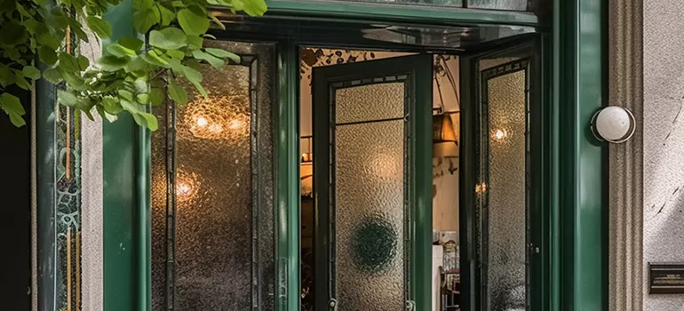 Frosted Pantry Door in San Carlos, CA