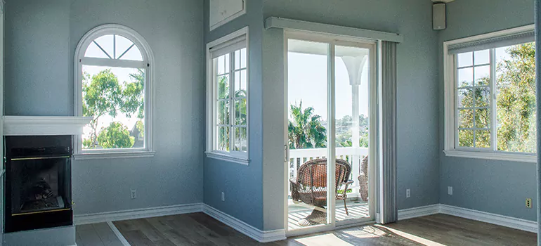 Tempered Glass Sliding Door inSan Carlos, CA