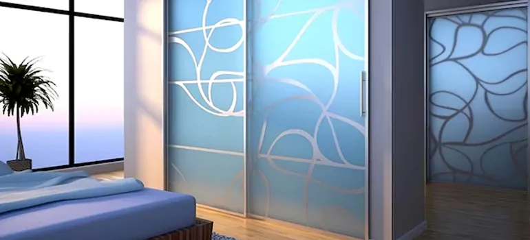 Frosting Glass Cabinet Doors in San Carlos, CA