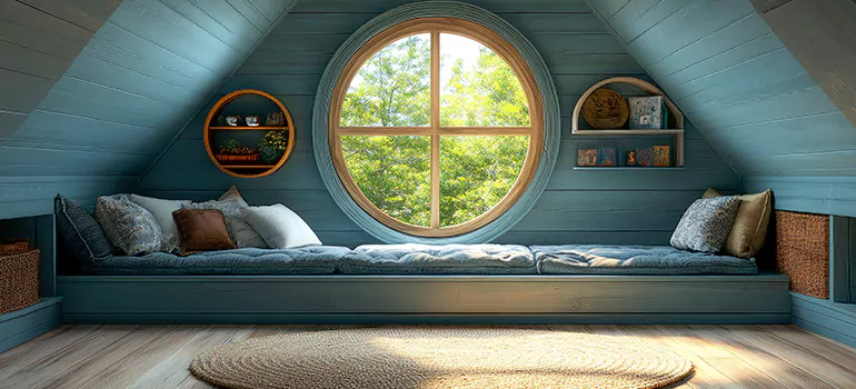 Custom Round Windows in San Carlos, CA